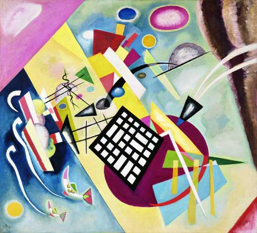 Painting Code#70970-Kandinsky, Wassily - Black Grid