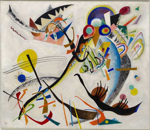 Painting Code#70971- Kandinsky, Wassily - Blue Segment