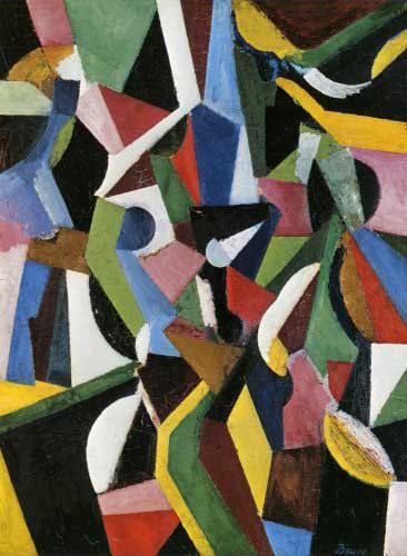 Painting Code#7118-Patrick Henry Bruce - Composition I