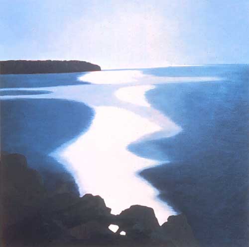 Painting Code#7228-Abstract Ocean Streams