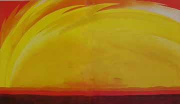 Painting Code#7258-Red and Yellow Abstract