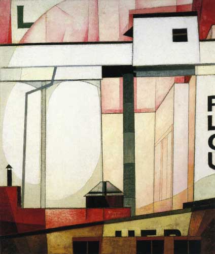 Painting Code#7310-Charles Demuth - Nospmas, M. Egiap Nospmas, M.