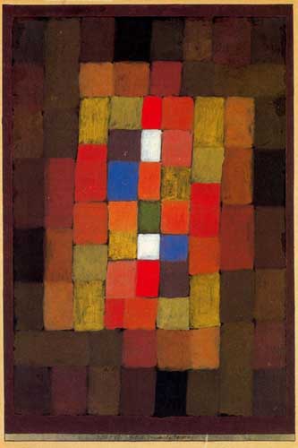 Painting Code#7391-Klee, Paul  - Growth Chromatic Static-dynamic