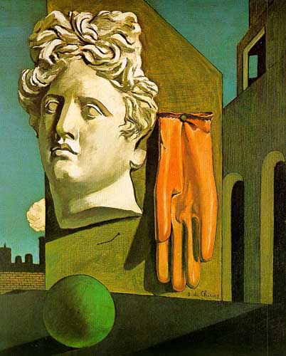 Painting Code#7461-Chirico, Giorgio de - Love Song