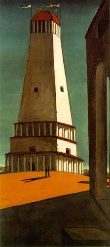 Painting Code#7474-Chirico, Giorgio de - The Nostalgia of the Infinite