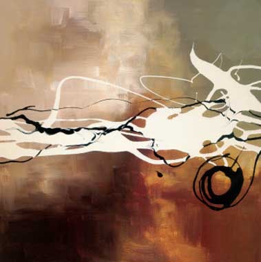 Painting Code#7518-Copper Melody I