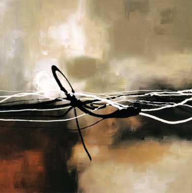 Painting Code#7523-Symphony in Red and Khaki II