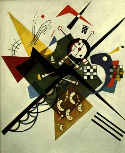Painting Code#7529-Kandinsky, Wassily: On White II