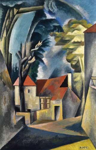 Painting Code#7566-Andre Lhote - Near Boissierette