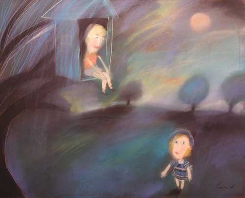 Painting Code#7575-Geoffrey Proud: Arthur and Sal