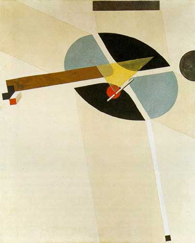 Painting Code#7599-Lissitzky, El - Proun G7