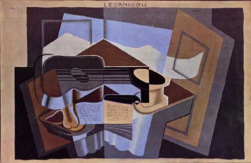 Painting Code#7611-Juan Gris: Le Canigou