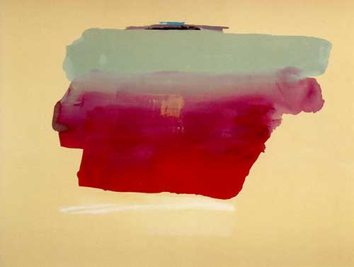 Painting Code#7675-Helen Frankenthaler: Robinson's Wrap