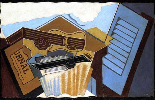 Painting Code#7680-Juan Gris: The Cloud
