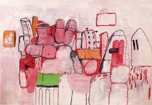 Painting Code#7685-Philip Guston: A Day's Work
