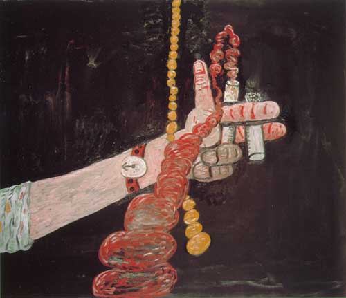 Painting Code#7688-Philip Guston: Talking