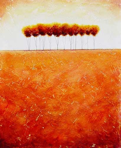 Painting Code#7699-Red on Red