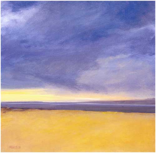 Painting Code#7701-Abstract Horizon