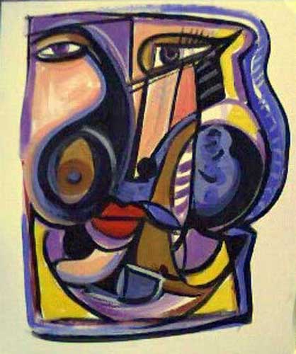 Painting Code#7709-Marcus Bausch: Drop Dead Beautiful