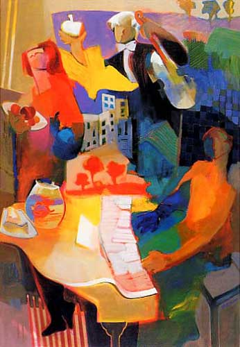 Painting Code#7757-Music Time 