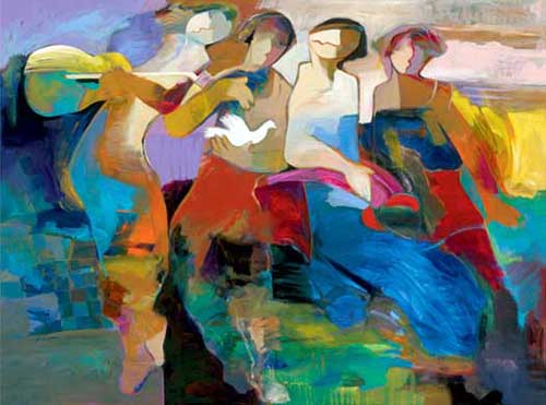 Painting Code#7758-Free from Time