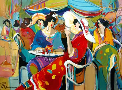 Painting Code#7783-Cafe In Main Square