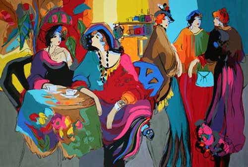 Painting Code#7789-Cafe De Lion