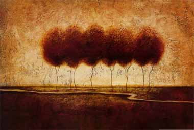 Painting Code#7916-Abstract Landscape III