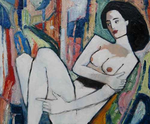 Painting Code#7945-Nude