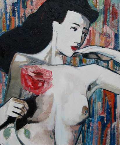 Painting Code#7946-Nude